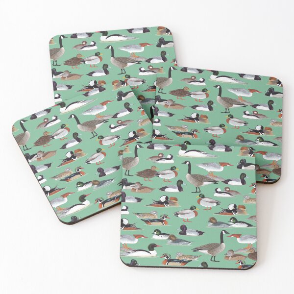 Item preview, North American ducks on socks- Ducks of North America on socks! designed and sold by Mélodie Courchesne.