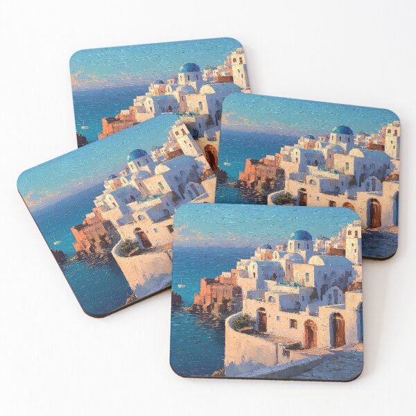 Item preview, Impresionante costa de Santorini designed and sold by daila70.