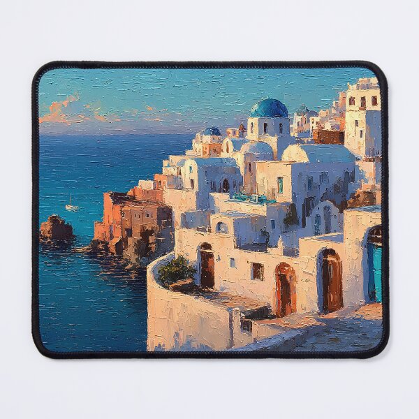 Item preview, Stunning Santorini Coastline designed and sold by daila70.