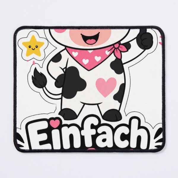 Item preview, Just be brave, cow kawaii saying designed and sold by BoosterShop.