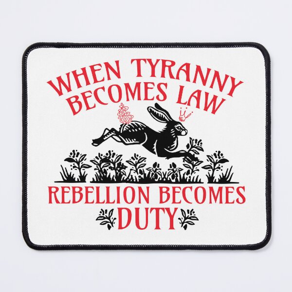 Item preview, REBELLION BECOMES DUTY (WATERSHIP DOWN) designed and sold by remerasnerdas.