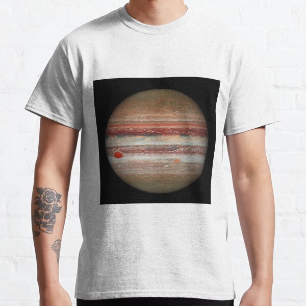 #Jupiter #Astronomy #planet #photo pattern design tracery weave drawing figure picture Classic T-Shirt