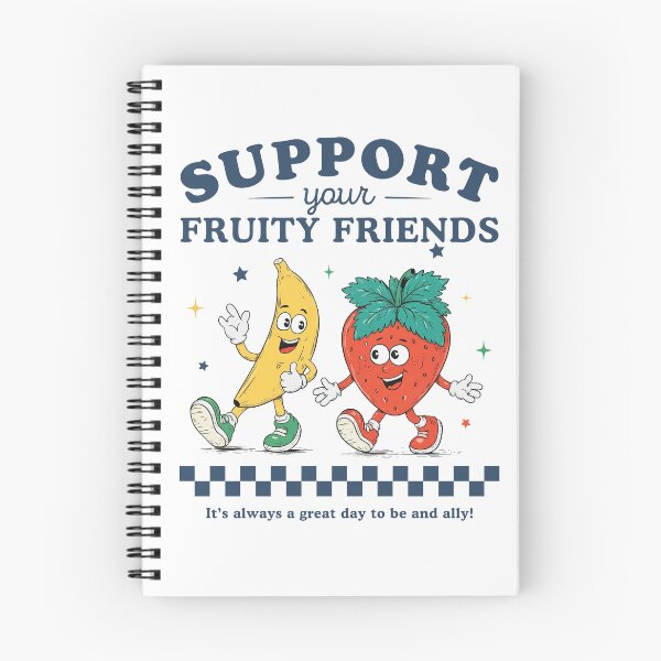 Item preview, Support Your Fruity Friends LGBT Pride Retro designed and sold by charoen-design.