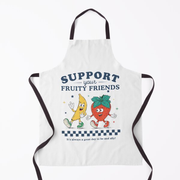 Item preview, Support Your Fruity Friends LGBT Pride Retro designed and sold by charoen-design.