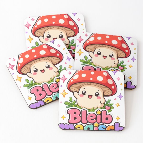 Item preview, Stay magical mushroom kawaii saying designed and sold by BoosterShop.