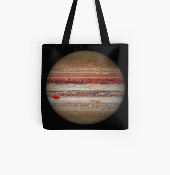 #Jupiter #Astronomy #planet #photo pattern design tracery weave drawing figure picture All Over Print Tote Bag