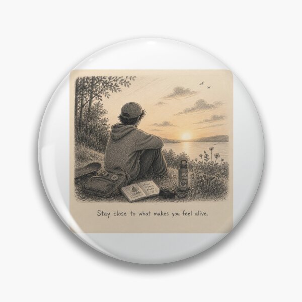 Item preview, Stay close to what makes you feel alive. designed and sold by CinemaChronik.