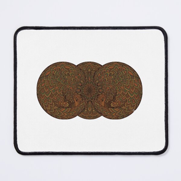 Item preview, Earthy Pangolin Mandala Geometric Sphere designed and sold by Arc2020.