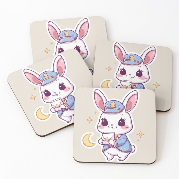 Item preview, cute mail bunny designed and sold by Stylestickers55.