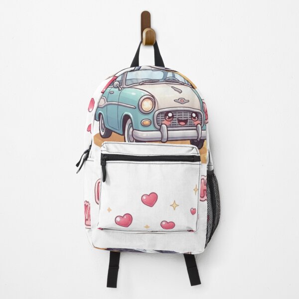 Item preview, Cute Vintage 1960s Classic Car and Modern Car Kawaii Art designed and sold by M.Store.