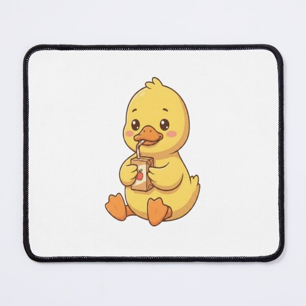 Item preview, Cute Duck Drinking Juice Box designed and sold by Ella_Sketch.