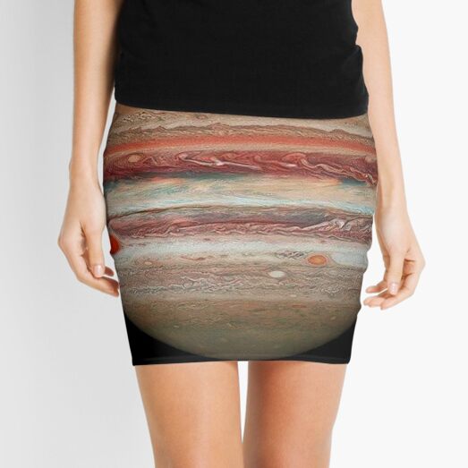 #Jupiter #Astronomy #planet #photo pattern design tracery weave drawing figure picture Mini Skirt