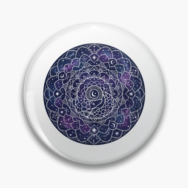 Item preview, Celestial Pangolin Starry Cosmic Mandala designed and sold by Arc2020.