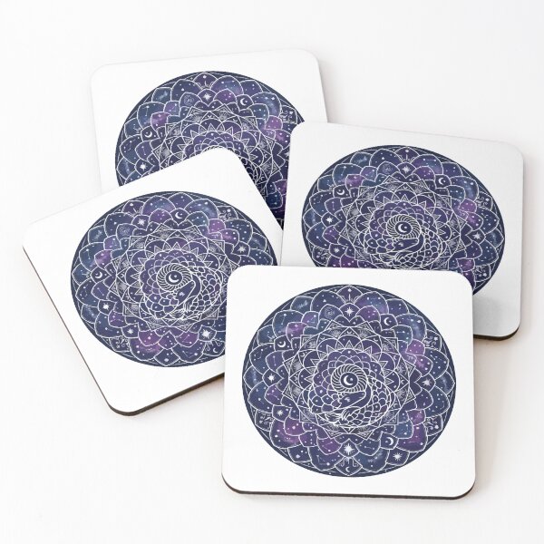 Item preview, Celestial Pangolin Starry Cosmic Mandala designed and sold by Arc2020.