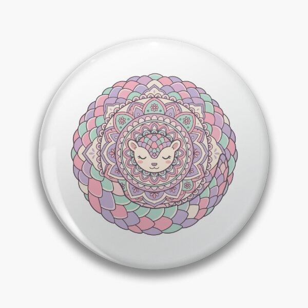 Item preview, Pastel Dreamcore Pangolin Mandala Sphere designed and sold by Arc2020.