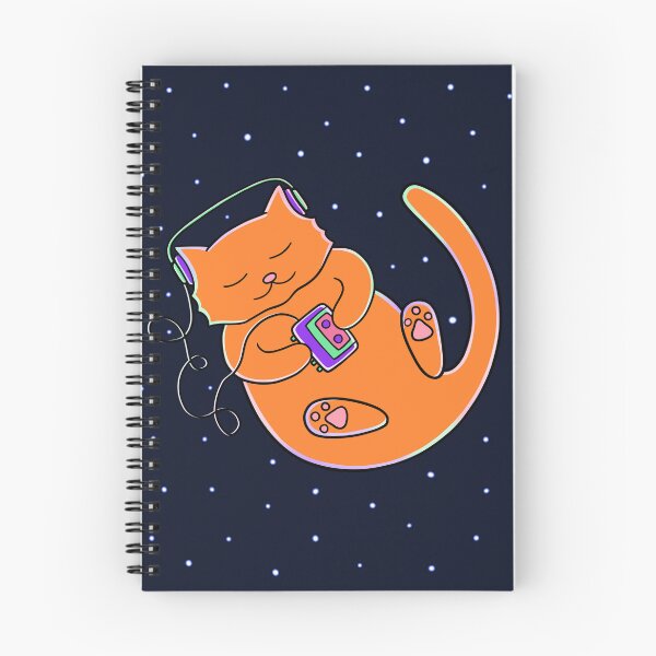 Item preview, Sleepy Kitten in Space designed and sold by Sollomio.