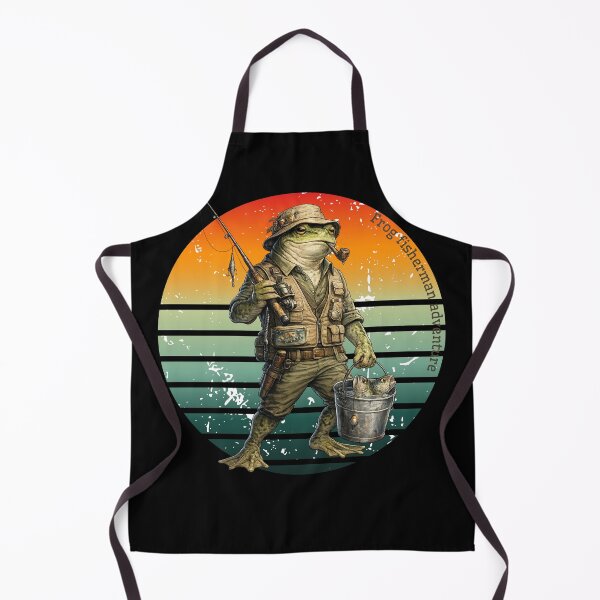 Item preview, Frog fisherman adventure designed and sold by gomood.
