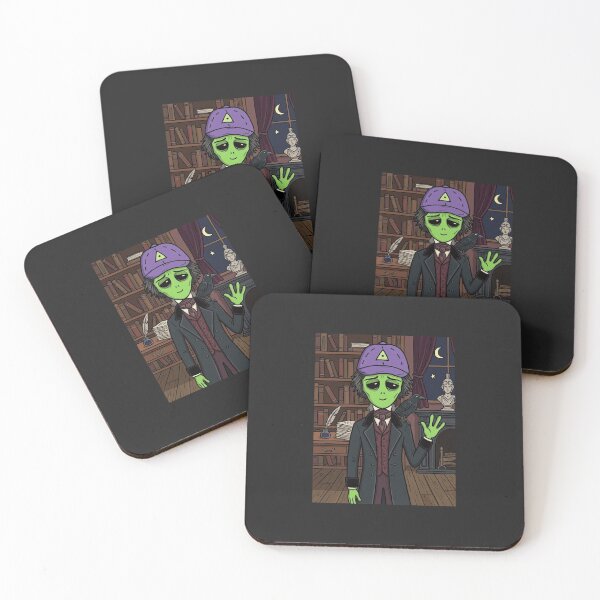 Item preview, Edgar Alien Poe designed and sold by ArtistryAlch.