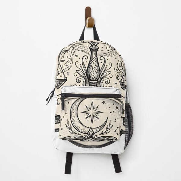 Item preview, Libra Vintage Celestial Scales Moon Stars Badge Zodiac Art designed and sold by Zodiac Celestial Art.