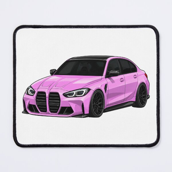 Item preview, G80 3 Competition Pink 2 Performance Sedan Mini Toon designed and sold by VenZolic.