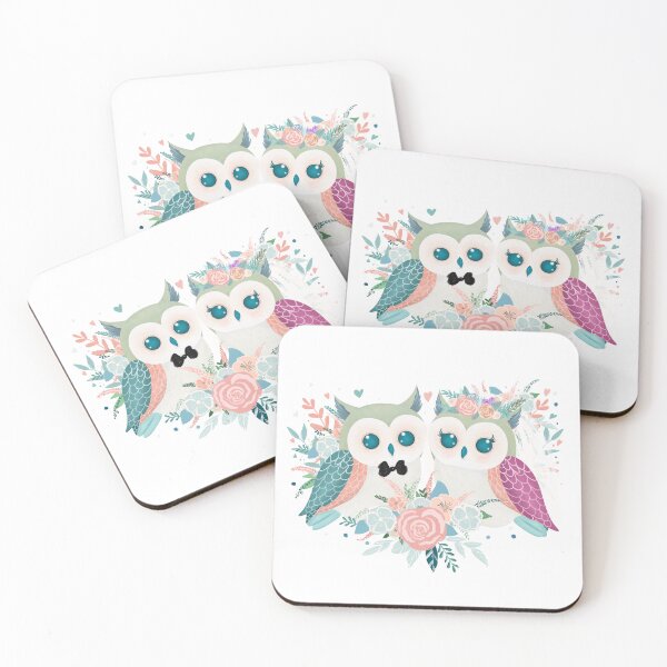 Item preview, Mr. and Mrs. Owl designed and sold by daphsam.