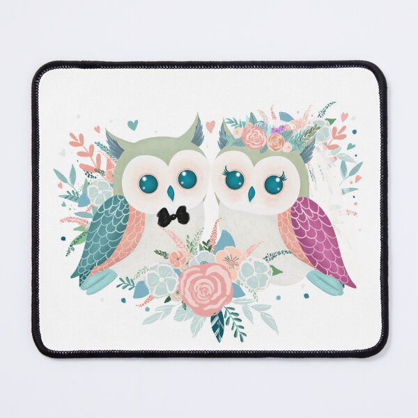 Item preview, Mr. and Mrs. Owl designed and sold by daphsam.