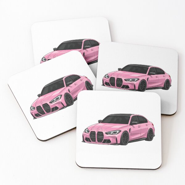 Item preview, G80 3 Competition Pink Performance Sedan Mini Toon designed and sold by VenZolic.
