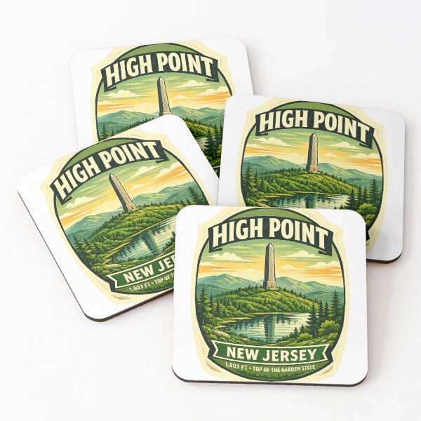 Item preview, High Point New Jersey Monument Vintage Travel Badge designed and sold by Past in Threads.