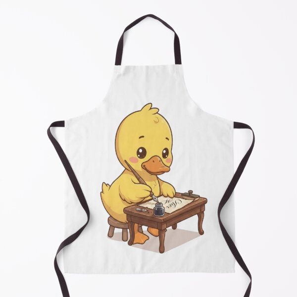 Item preview, Cute Duck Writing Calligraphy Desk designed and sold by Ella_Sketch.