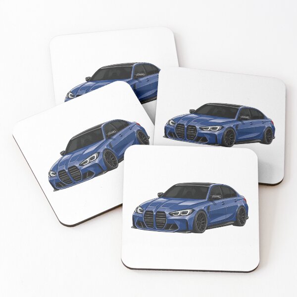 Item preview, G80 3 Competition Portimao Blue Metallic Performance Sedan Mini Toon designed and sold by VenZolic.