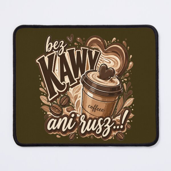 Item preview, No way without Coffee designed and sold by HeyFajnaLinja.