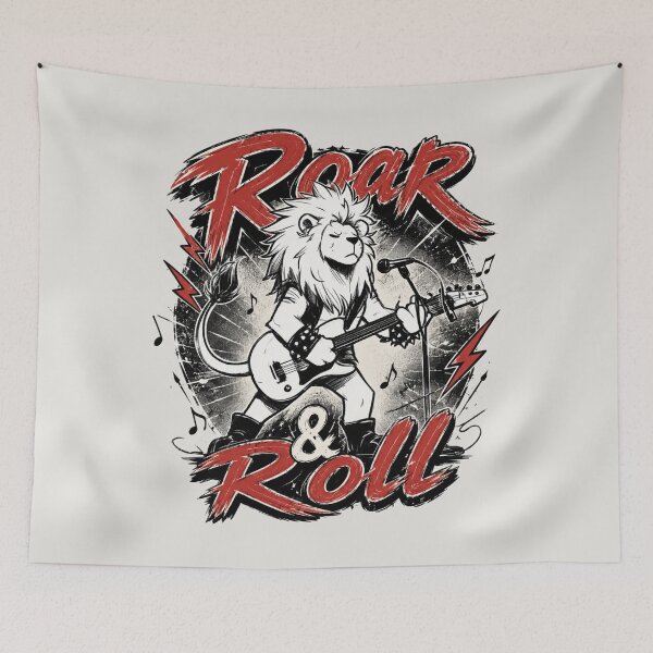 Item preview, Lion Rock & Roll Guitar designed and sold by Safe Haven Pets.