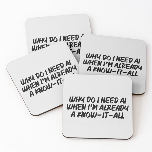 Item preview, Artificial Intelligence Humor. designed and sold by MPC-Mince-Pies.