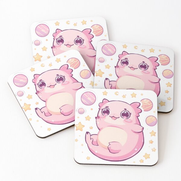 Item preview, Cute Cosmic Axolotl Sticker | Kawaii Galaxy Axolotl Space Gift designed and sold by Stylestickers55.