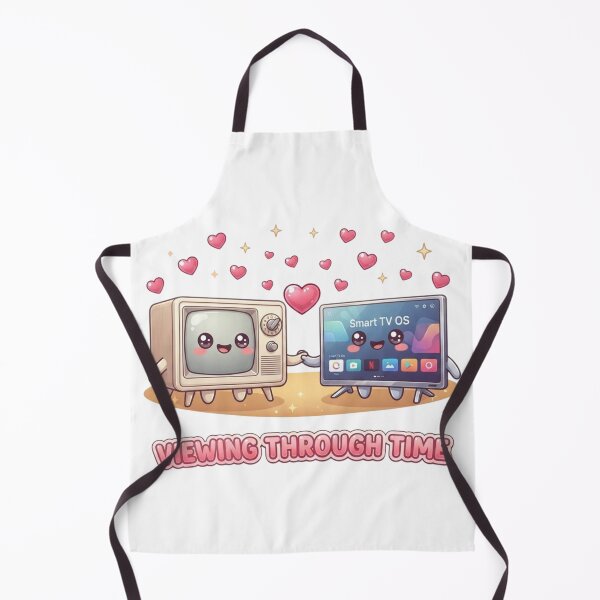 Artikelvorschau, Vintage-Retro-Fernseher und moderne Smart-TVs im Kawaii-Stil entworfen und verkauft von M.Store.
