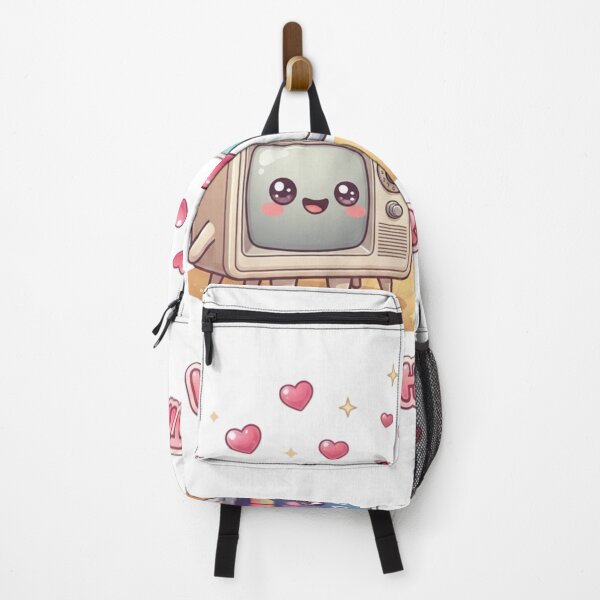 Item preview, Vintage Retro TV and Modern Smart TV Kawaii Art designed and sold by M.Store.
