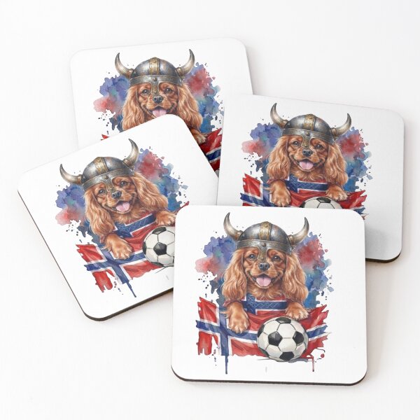 Item preview, Cavalier King Charles Spaniel Ruby World Cup Norway Suppawter designed and sold by The Suppawters.