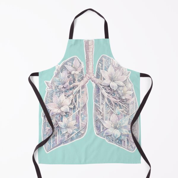 Item preview, Abstract Floral Lungs – Pastel Geometry designed and sold by LuluLeb.