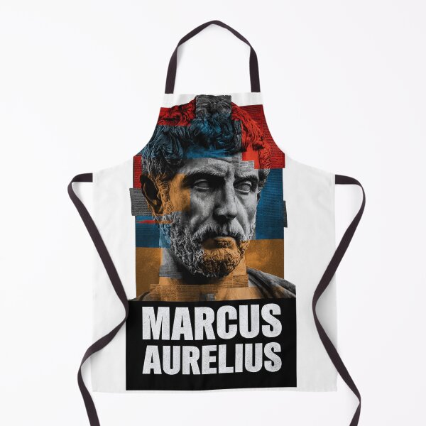 Item preview, Copy of Marcus Aurelius Stoic Portrait - Roman Emperor Abstract Collage Art designed and sold by OzzFrequency.