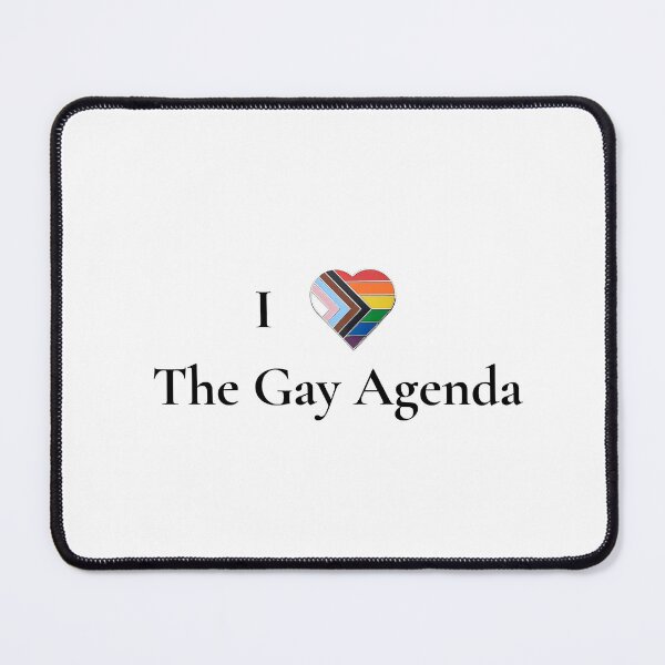 Item preview, I Love the Gay Agenda designed and sold by Offbeatallstars.