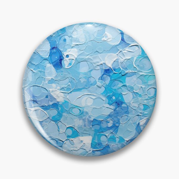 Item preview, Glossy Blue Bubble Plastic Seamless Photo Texture designed and sold by DigitaICraft.