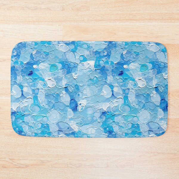 Item preview, Glossy Blue Bubble Plastic Seamless Photo Texture designed and sold by DigitaICraft.