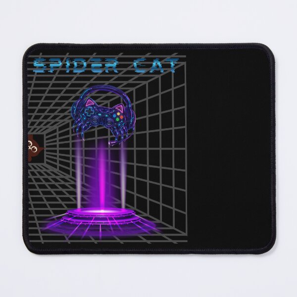 Item preview, Cyberpunk Spider Cat Gaming  designed and sold by unboxedbyJuls.