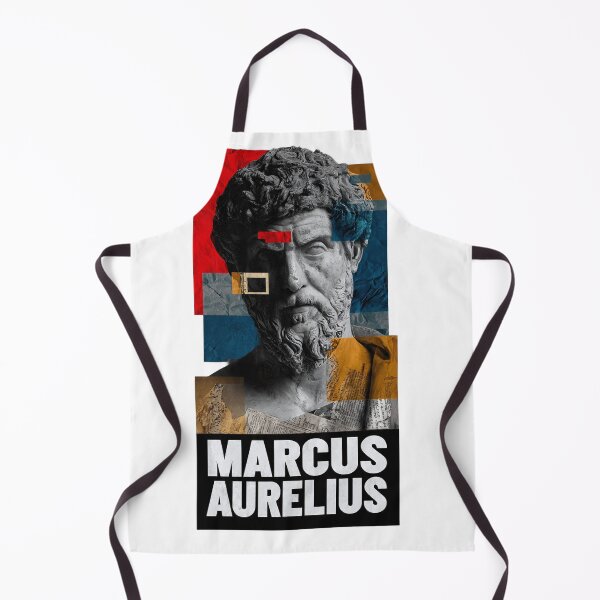 Item preview, Copy of Marcus Aurelius Stoic Portrait - Roman Emperor Abstract Collage Art designed and sold by OzzFrequency.