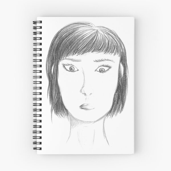 Item preview, Pondering with Doubt Portrait Sketch Grayscale designed and sold by BOKEbyTC.