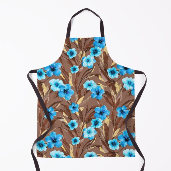 Item preview, Blue Hibiscus Floral Pattern designed and sold by imaniko.