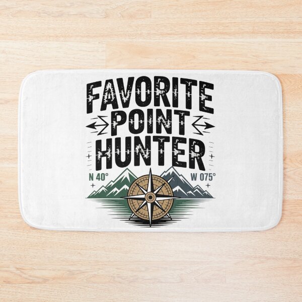 Item preview, Favorite Point Hunter - Geocaching Achievement Design designed and sold by IamKristopher.