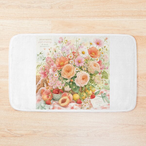 Item preview, Summer Floral | Vibrant Wildflower Botanical Garden Nature Art T-Shirt designed and sold by rushaib.