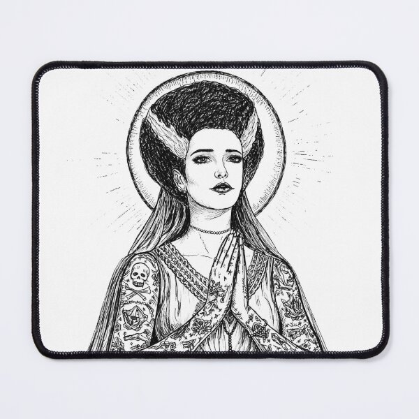 Item preview, Saint Bride of Frankenstein designed and sold by PopFright Art Company .