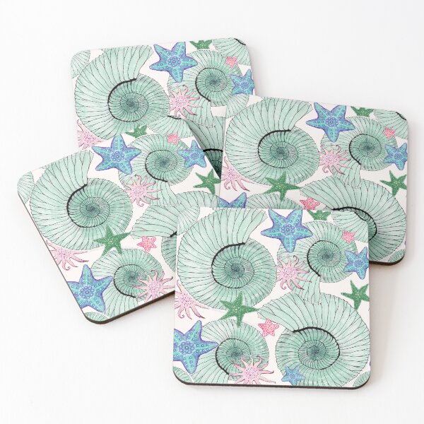 Item preview, Ammonite Garden – Chantilly Cream designed and sold by Piret Victoria Ribas.